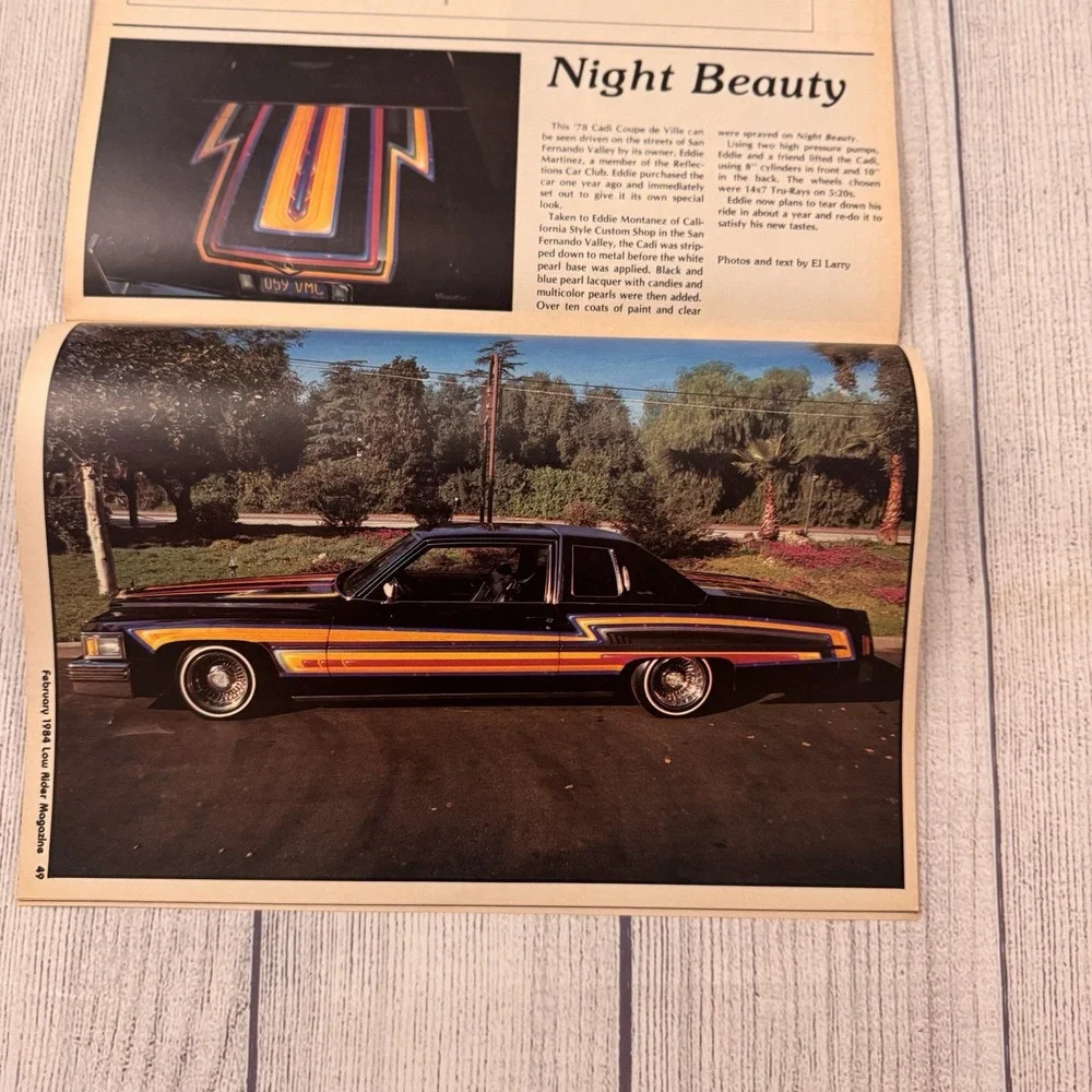 Low Rider Magazine February 1984 Paul Rodriguez A.K.A. Pablo Lowriders VTG